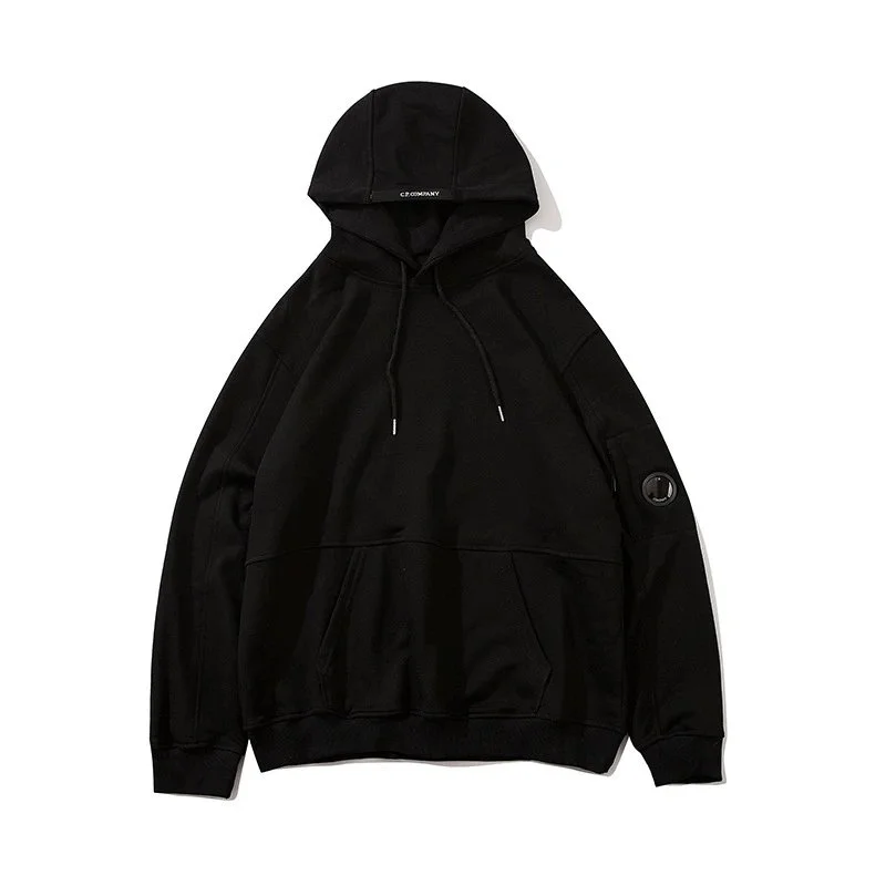 CP Company Black Hoodie: Street ready