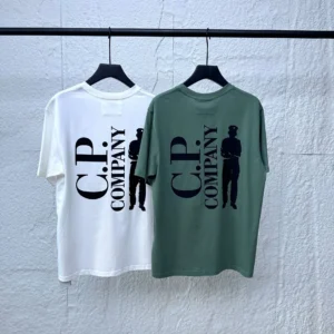 CP Company Green Tee Trendy and Comfortable