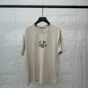 CP Company Beige Tee: Urban Minimalist