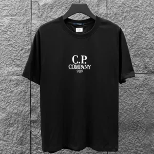 CP Company Black Tee: Street ready Fashion Piece