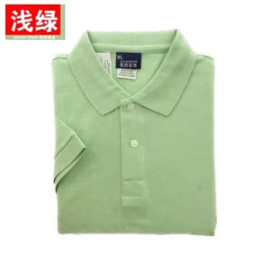 Junran Shark Light Green Polo Shirt: A Fresh