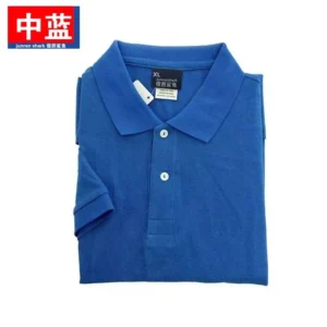 Junran Shark Blue Polo: Comfortable