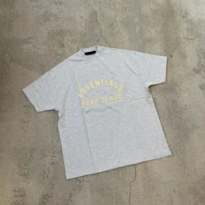Fear of God Essentials Light Gray Tee
