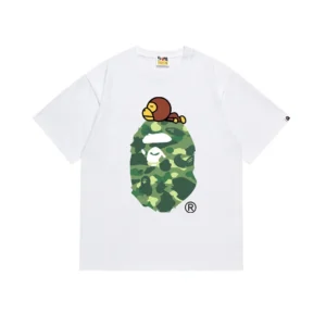 BAPE Camo Ape White T shirt: Urban Style