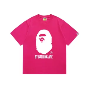 BATHING APE Pink Tee: Bold Streetwear