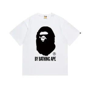 BATHING APE White Graphic T Shirt, Iconic