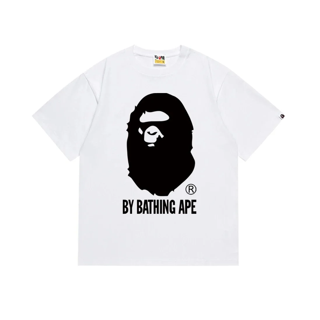 BATHING APE White Graphic T Shirt, Iconic