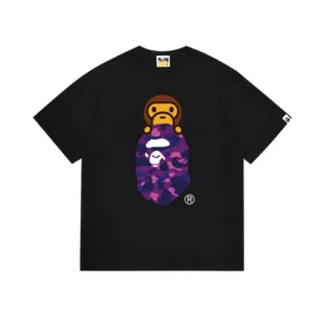 BAPE Black Ape themed T shirt, Ideal for