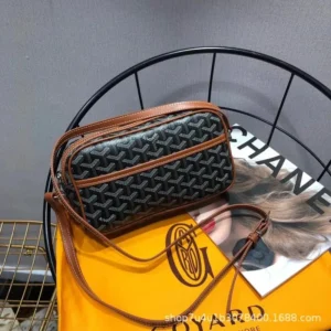 Goyard Black Brown Cross body: A Chic
