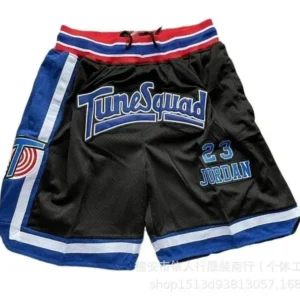 TuneSquad Black Shorts Inspired by