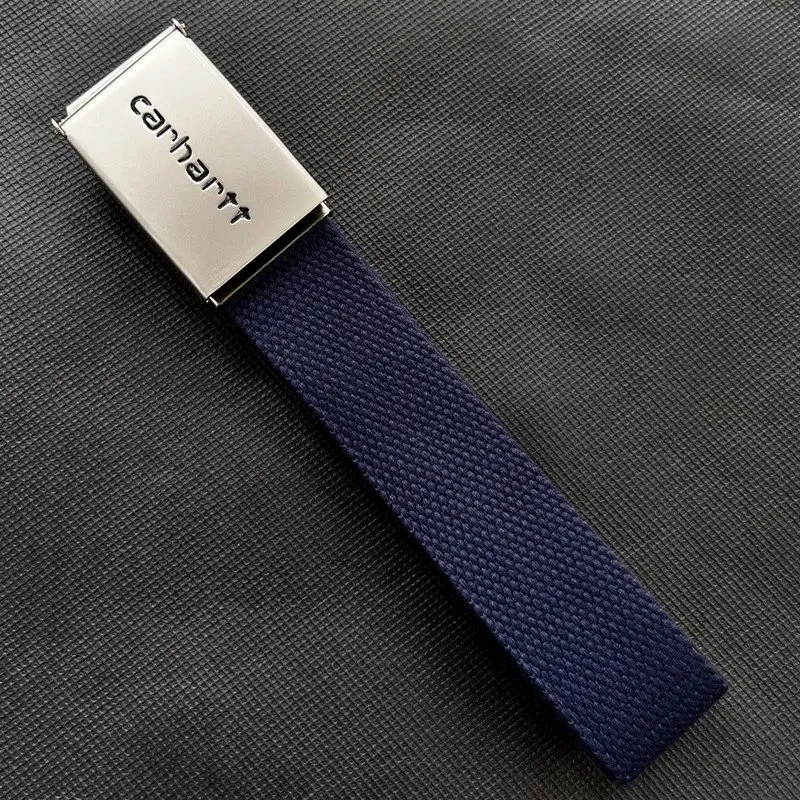Carhartt Navy Webbing Belt: Utility inspired