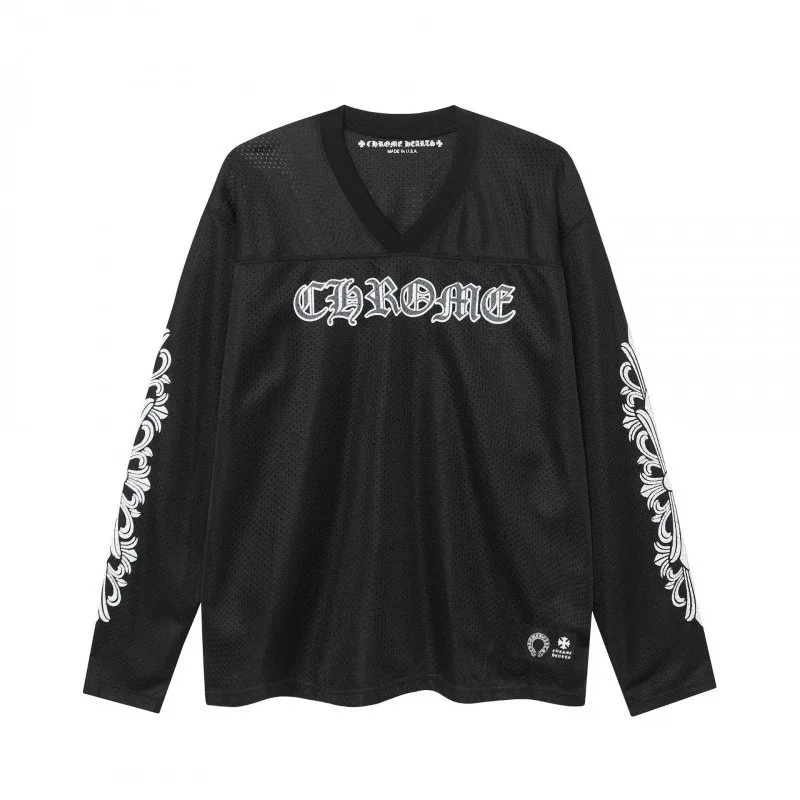 Chrome Hearts Black Long Sleeve: Gothic