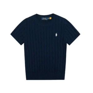 Polo Ralph Lauren Navy Cable Knit Sweater