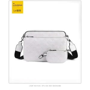Lxr White Cross body Bag: Chic, Functional