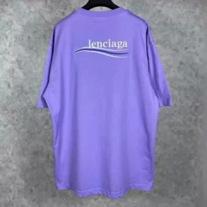 Balenciaga Lilac Tee: High End Fashion in a
