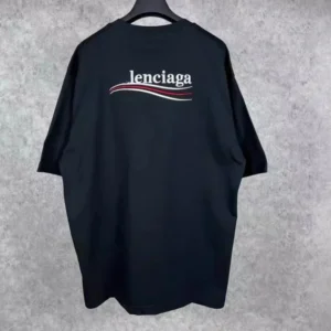Balenciaga Black Tee: Edgy and Comfortable