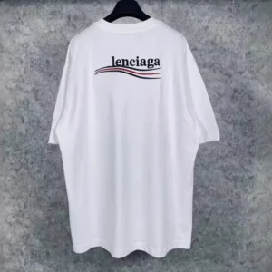 Balenciaga White Tee: Stylish