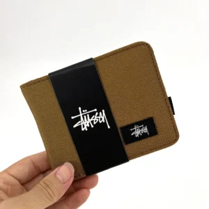 Stussy Brown Wallet Streetwear