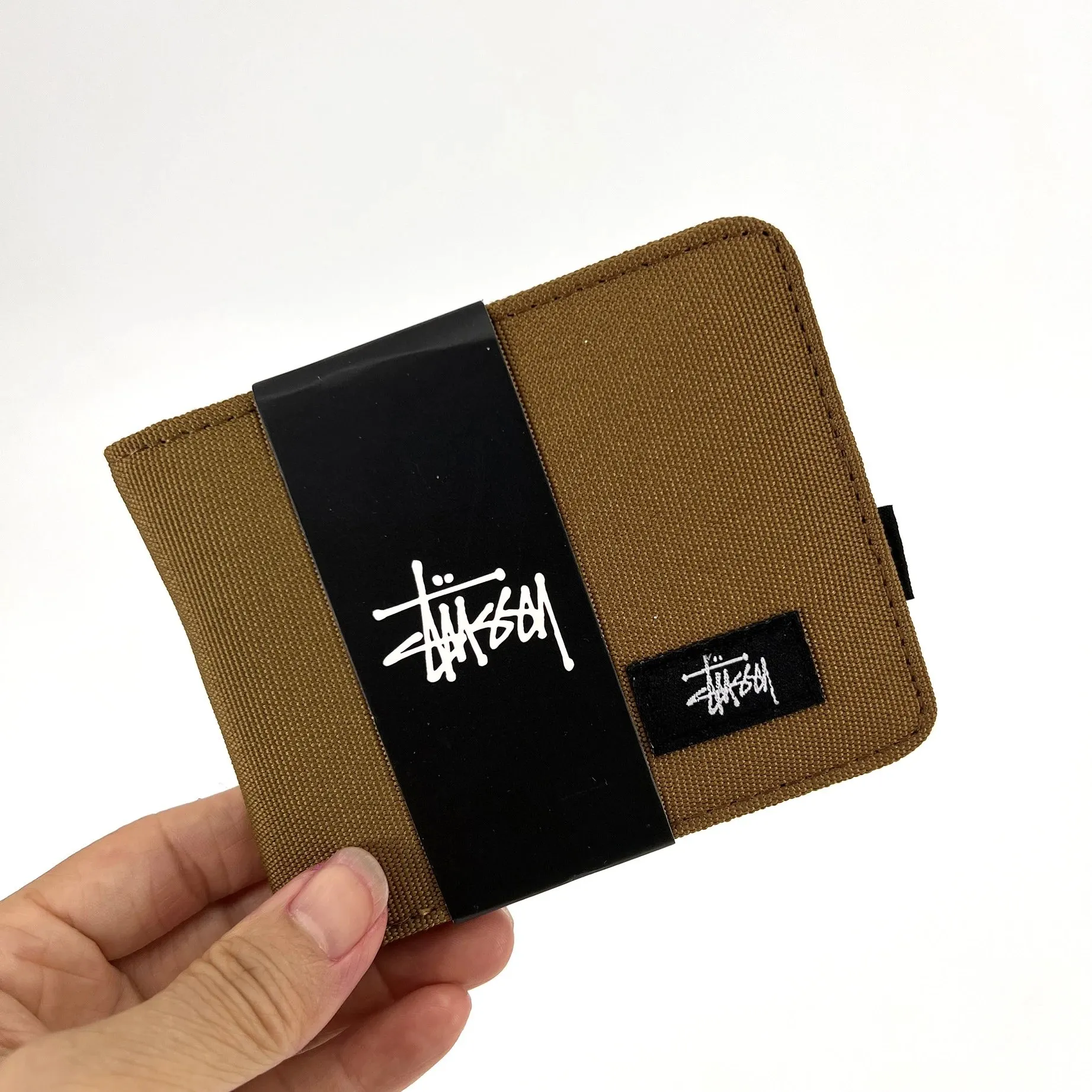 Stussy Brown Wallet Streetwear