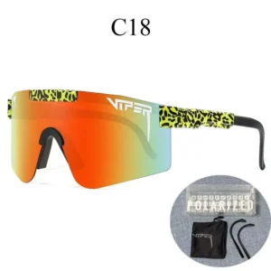Viper C18 Orange Tint Sports Sunglasses