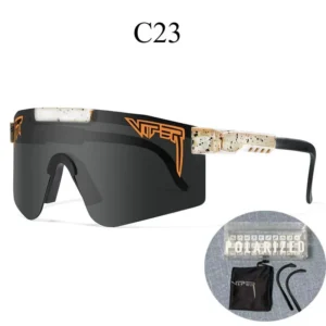 Viper C23 Black Sunglasses: Sporty