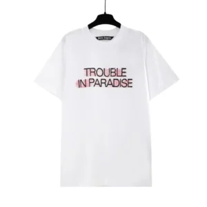 Palm Angels White Tee: Urban Style with
