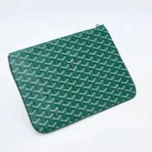 Goyard Green Clutch: Exquisite Accessory for