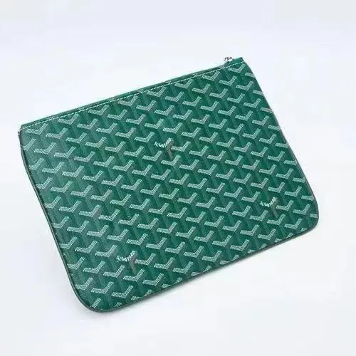 Goyard Green Clutch: Exquisite Accessory for