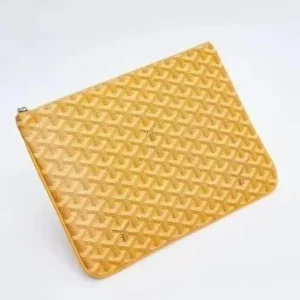 Goyard Yellow Clutch: Exquisite and Timeless