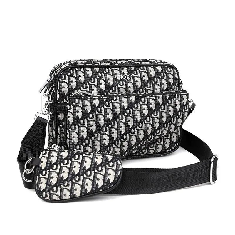Dior Oblique Black white Cross body: Iconic