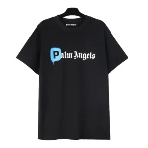 Palm Angels Black Tee: Edgy Design for