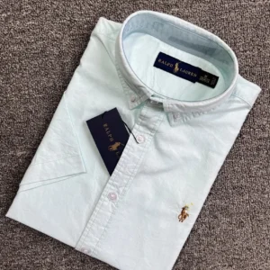 Ralph Lauren Light Blue Short Sleeve Shirt