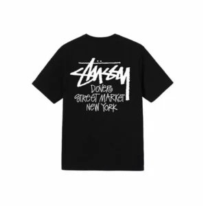 Stussy Dover Street Market Black Tee