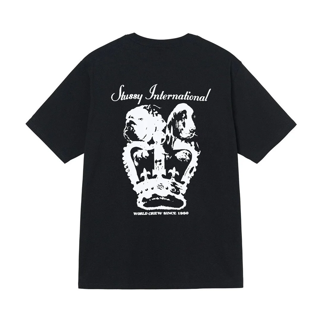 Stussy Black Graphic T Shirt: Iconic Urban