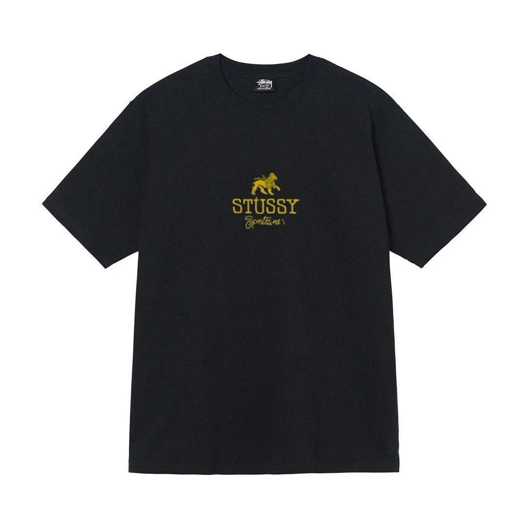 Stussy Black Tee: Retro Vibe, Quality