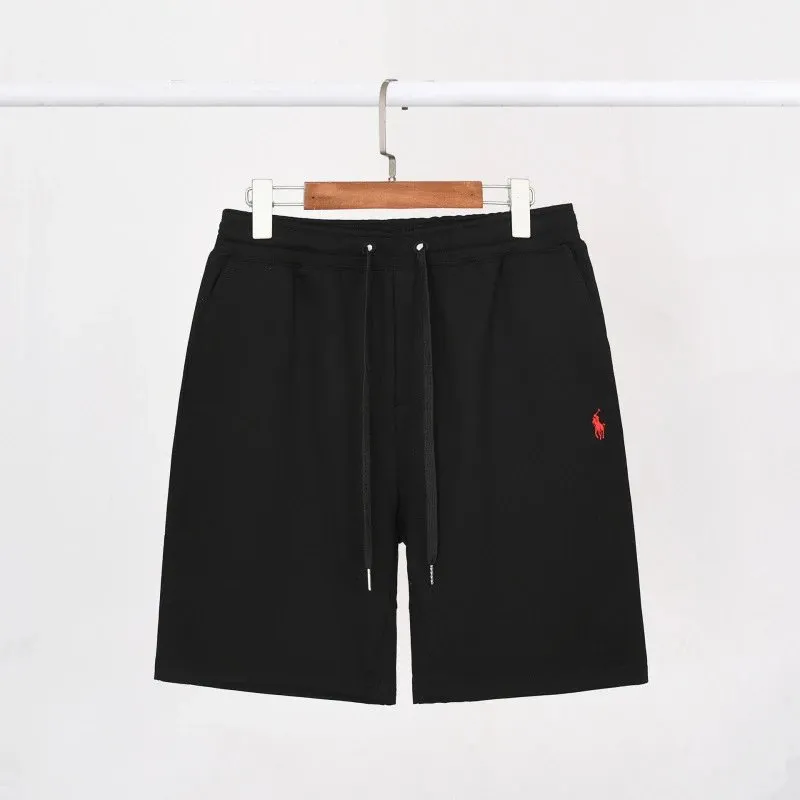 Ralph Lauren Black Shorts Iconic Logo
