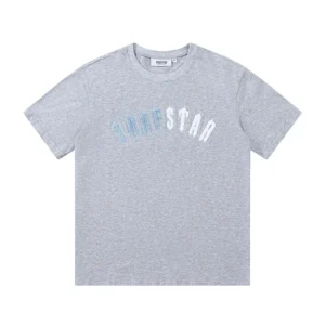 Trapstar Grey T shirt: Edgy Streetwear for