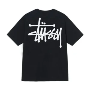 Stussy Black T Shirt: Urban Street Style