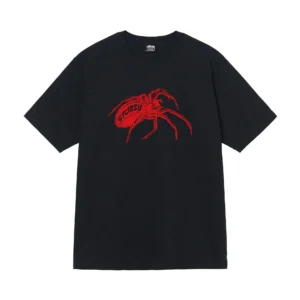 Stussy Black Red Spider T Shirt: Cool