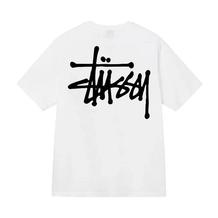 Stussy White Graffiti T Shirt: Cool and Edgy