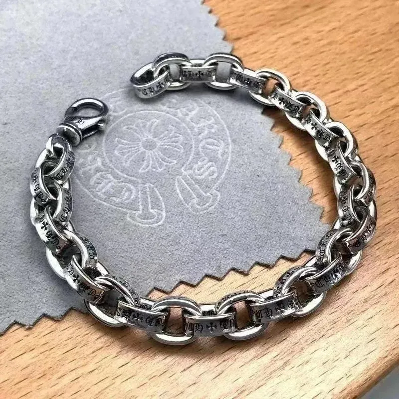 Chrome Hearts Silver Bracelet: Unique Gothic