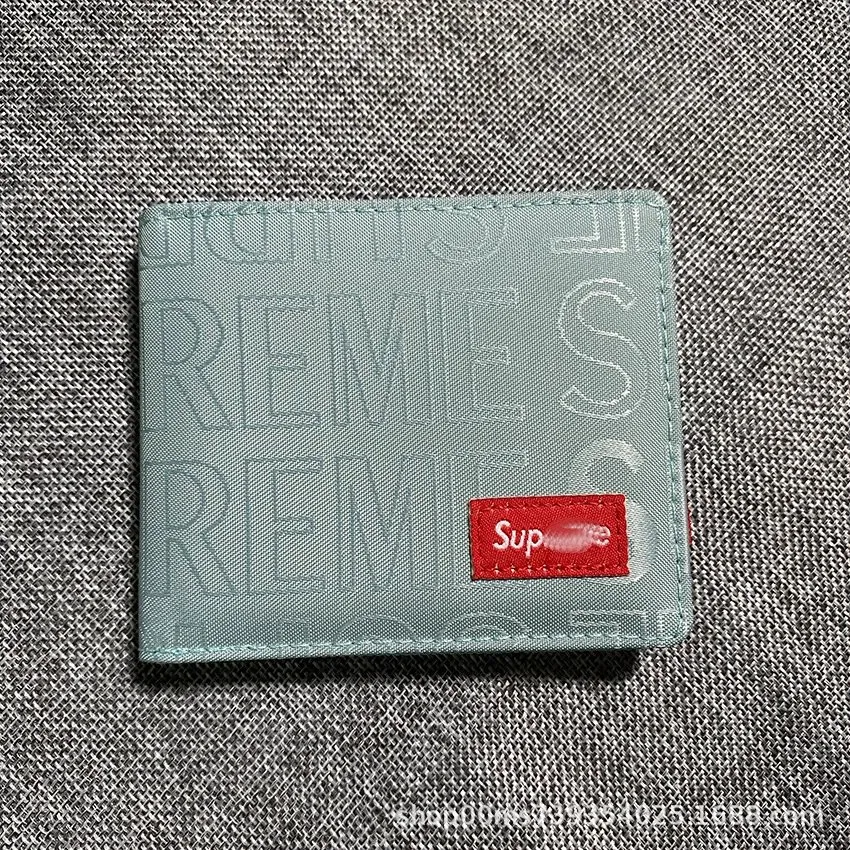 Supreme Light Gray Wallet: Iconic