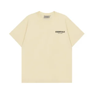 FEAR OF GOD ESSENTIALS Beige Tee: Minimalist