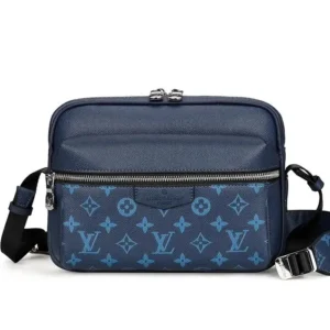 Louis Vuitton Blue Monogram Shoulder Bag, A