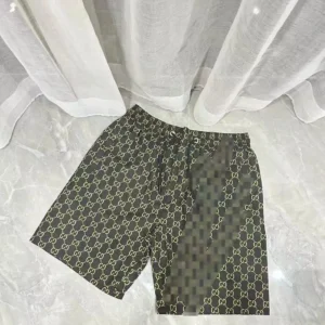 Gucci Dark Patterned Shorts A Fashion Must
