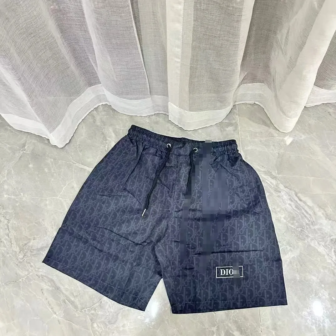 Dior Monogrammed Navy Shorts Timeless