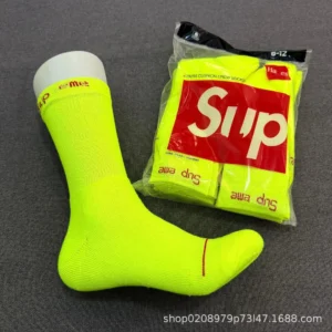 Supreme Neon Yellow Socks: Comfort and Style