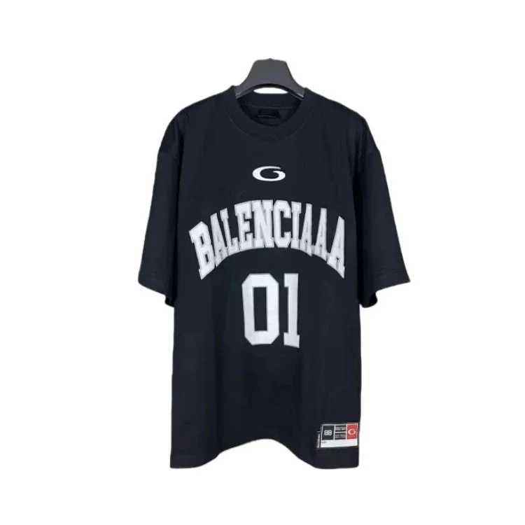 Balenciaga Black Tee: Statement Piece for