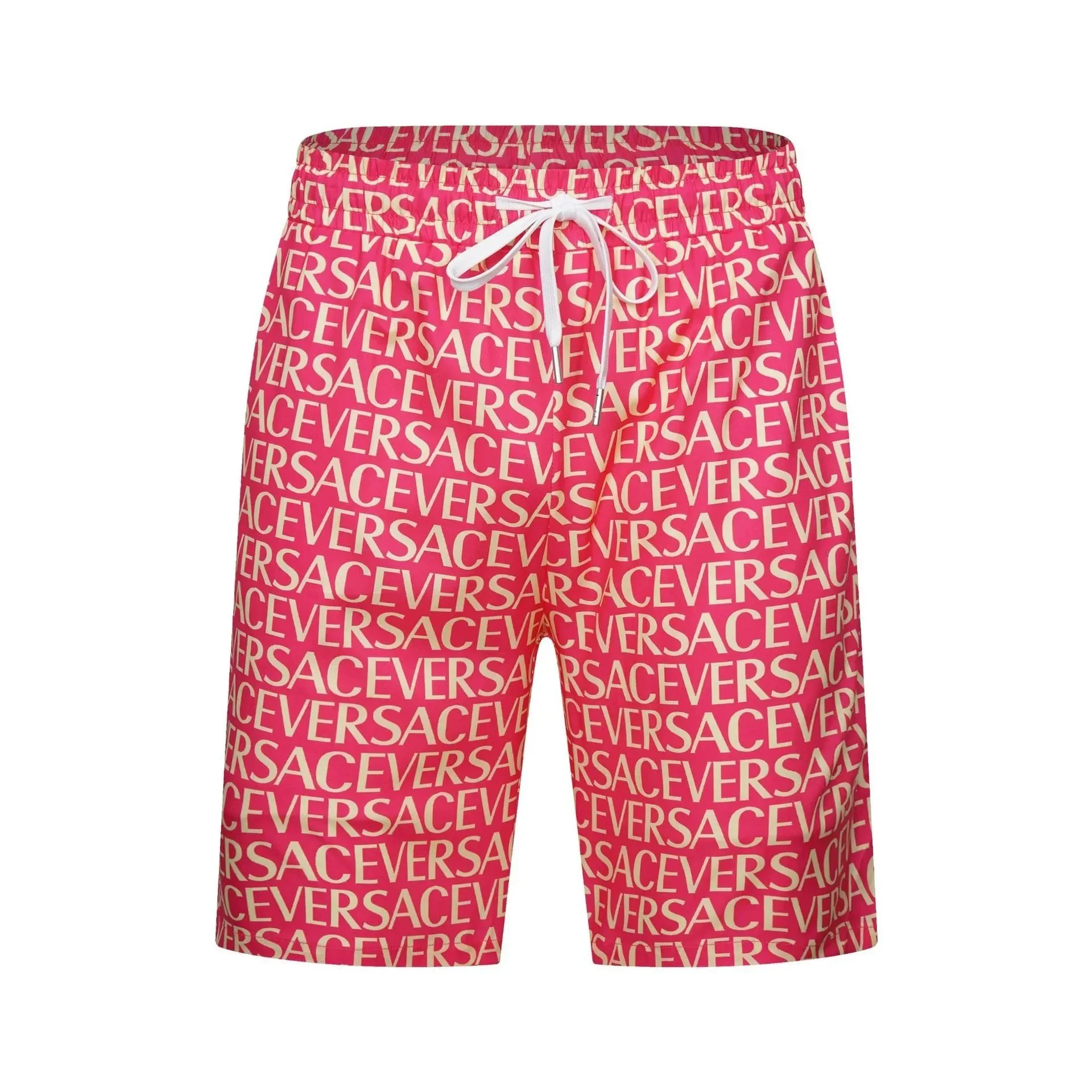 Versace Pink Logo Shorts: Stand Out in