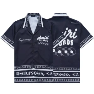 Amiri Navy Shirt: Hollywood and Music